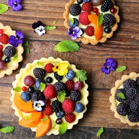 Fresh Fruit Tartlettes - Recipe photo by Petit World Citizen