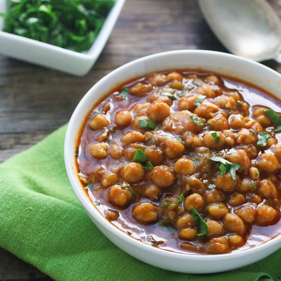 Curry Channa and Aloo - Recipe photo by Immaculatebites