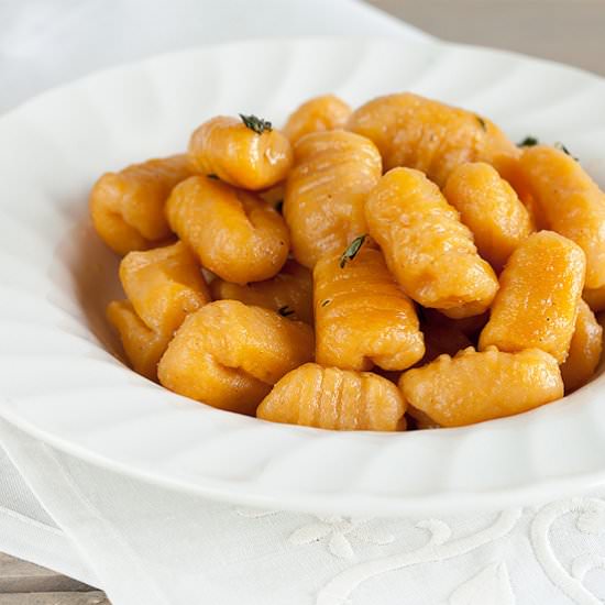 Sweet Potato Gnocchi - Recipe photo by ohmydish