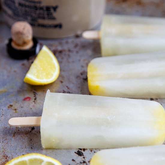 Lemonade Moonshine Pops - Recipe photo by DessertForTwo
