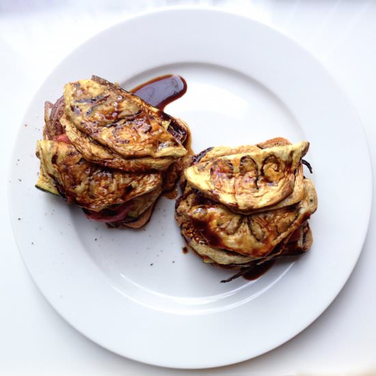 Grilled Vegetable Sandwich - Recipe photo by cow crumbs