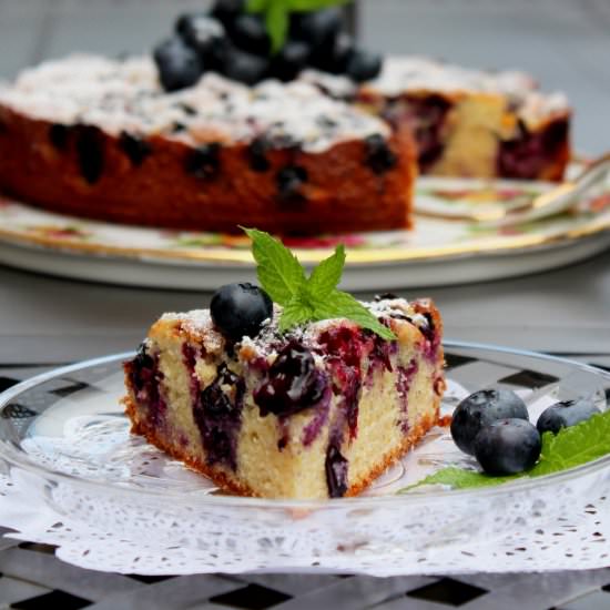 Blueberry Cake - Recipe photo by Happy