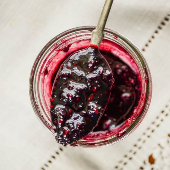 Small Batch Blackberry Jam - Recipe photo by JenniferinFLX