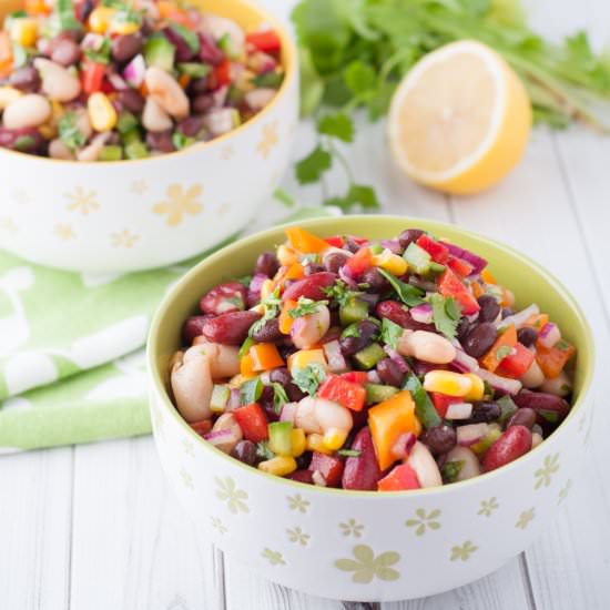 Fresh Summer Bean Salad - Recipe photo by photosandfood
