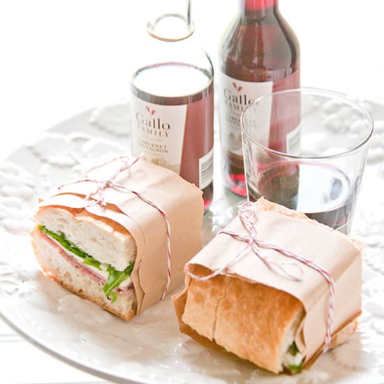 Pressed Picnic Sandwiches - Recipe photo by FeedMeSeymour
