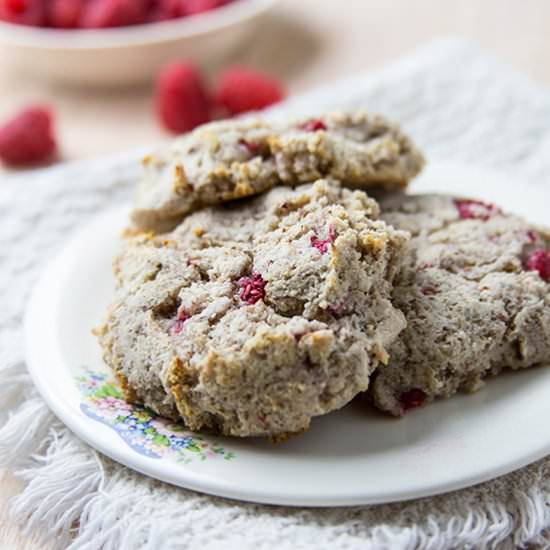 Raspberry Scones - Recipe photo by icanteatwhat