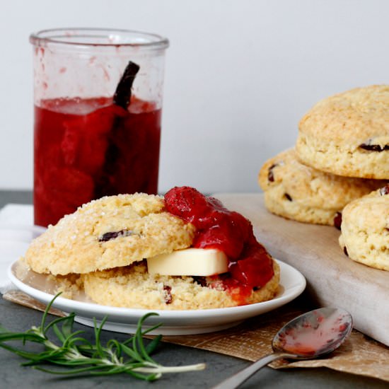Cranberry Scones - Recipe photo by incookiehaven
