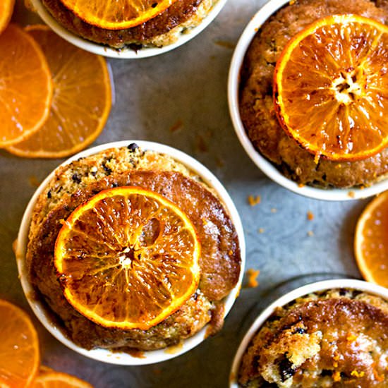 Sticky Citrus & Dark Choc Puddings - Recipe photo by Aninas Recipes