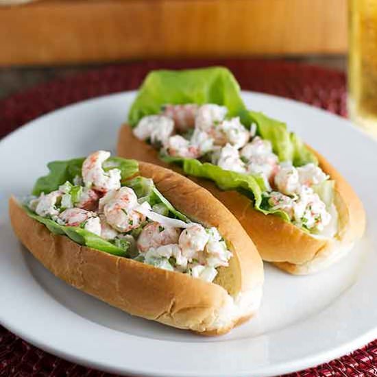 Lobster Salad Sandwiches - Recipe photo by Girl Gone Gourmet