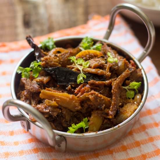 Dried anchovies fish curry - Recipe photo by Akila