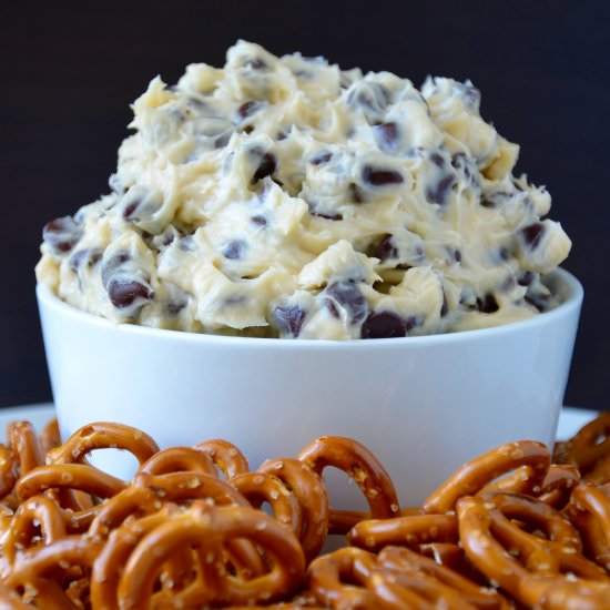 Chocolate Chip Cookie Dough Dip - Recipe photo by justataste