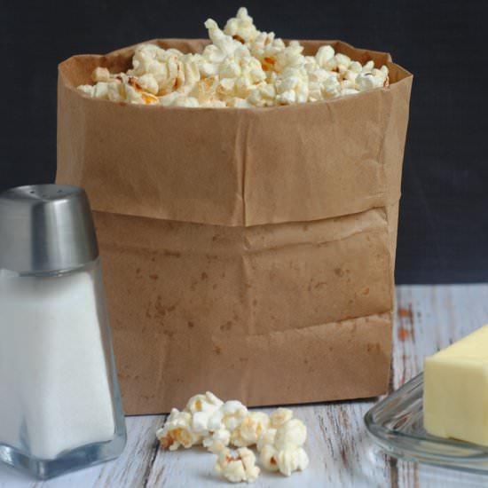 Homemade Microwave Popcorn - Recipe photo by SheSaved