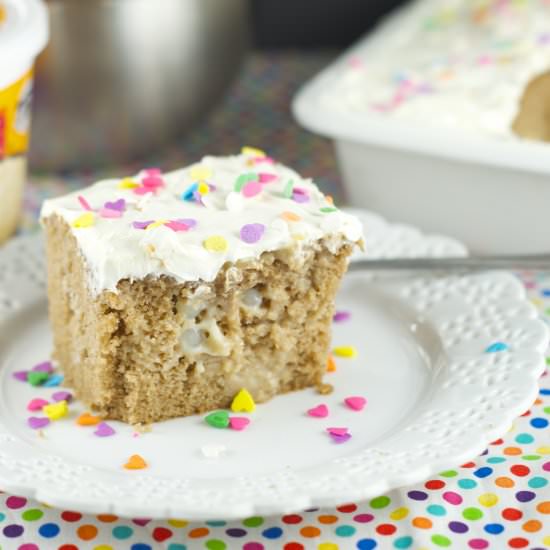 Tapioca Spiced Poke Cake - Recipe photo by tiffanybendayan