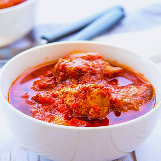 Tomato Lamb Stew - Recipe photo by globalfoodbook