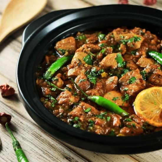 Authentic Indian Karahi Curry - Recipe photo by ScrambledChefs