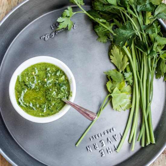 Argentinian Chimichurri - Recipe photo by HelloFreshUK