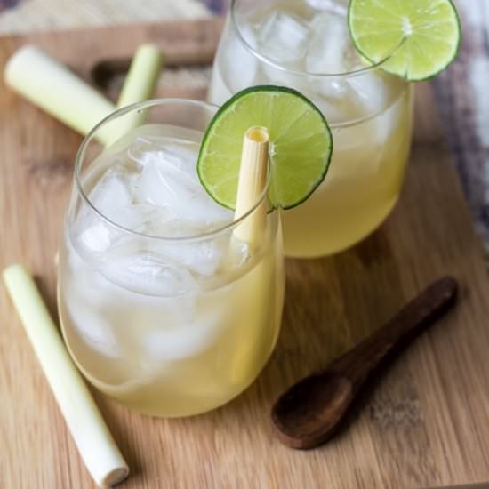 Fresh Lemongrass Tea - Recipe photo by thewanderlustkitchen