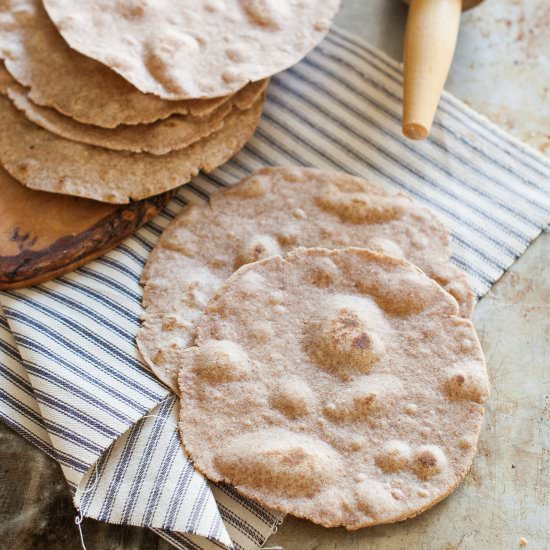 Spelt Flour Tortillas - Recipe photo by My Natural Family