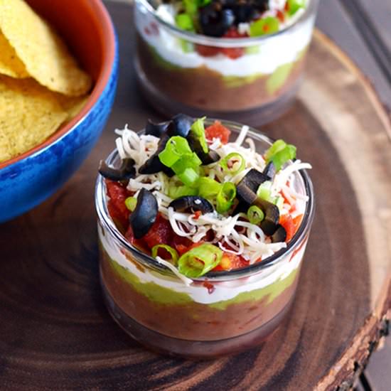 7 Layer Dip - Recipe photo by Pavani
