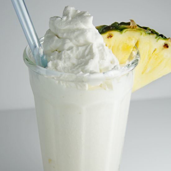 Pina Colada Milkshake - Recipe photo by bluegrassbites