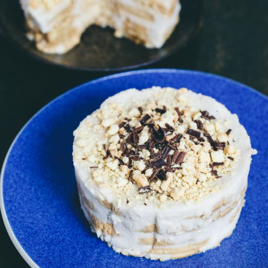 Vegan Birthday Bolo de Bolacha - Recipe photo by veganmiam