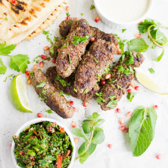 Ultimate Lamb Kabab Platter - Recipe photo by two.purple.figs