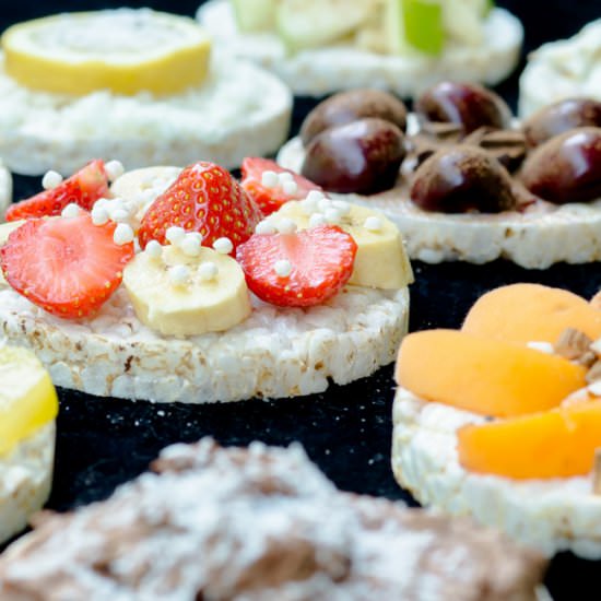 Rice cake party - Recipe photo by freudandfries