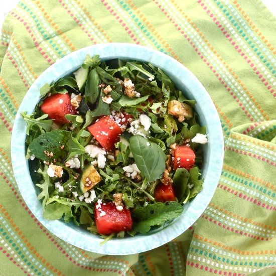 Cucumber watermelon salad - Recipe photo by justjfaye