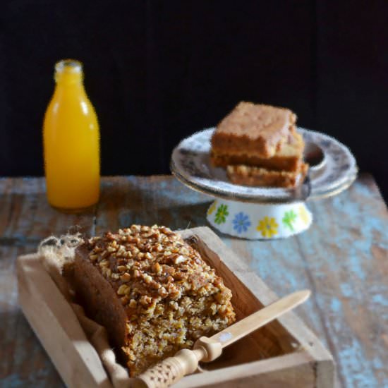 Eggless Whole Wheat Banana Bread - Recipe photo by Hamaree Rasoi
