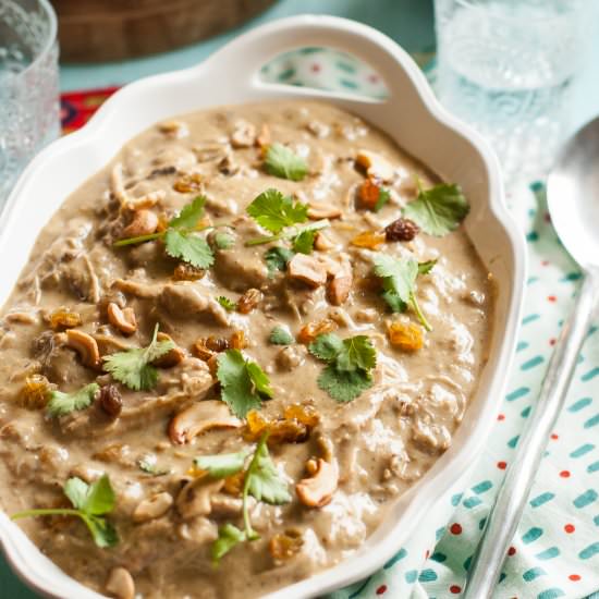Chicken Coconut Korma - Recipe photo by My Natural Family