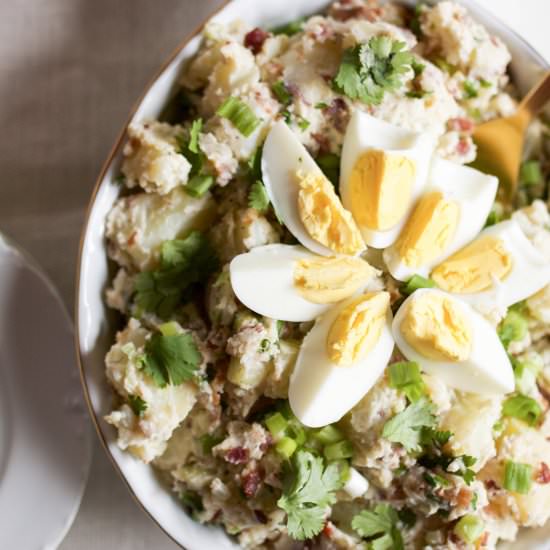 Potato Salad with Bacon - Recipe photo by pearlsonastring