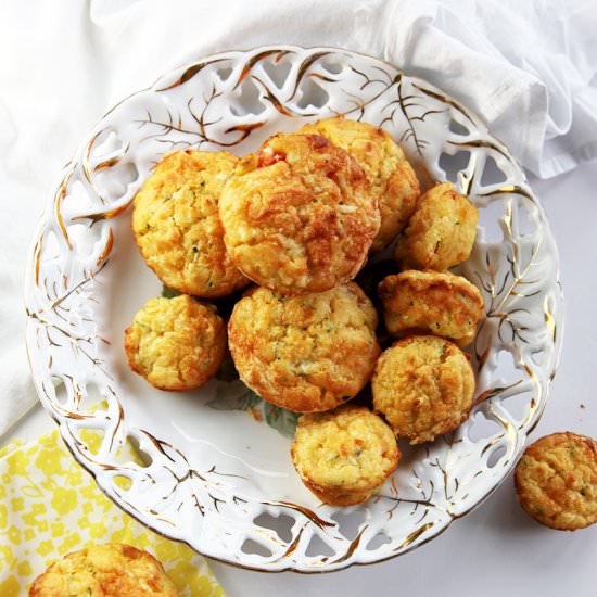 Zucchini, Corn and Tomato Muffin - Recipe photo by littlebigh