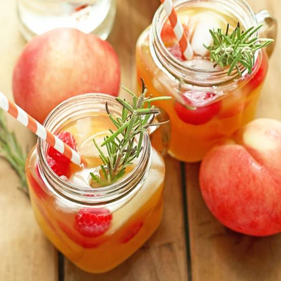 Peach Nectar Punch - Recipe photo by grandbabycakes