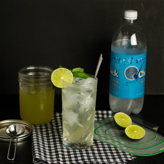Basil Limeade - Recipe photo by Chattavore