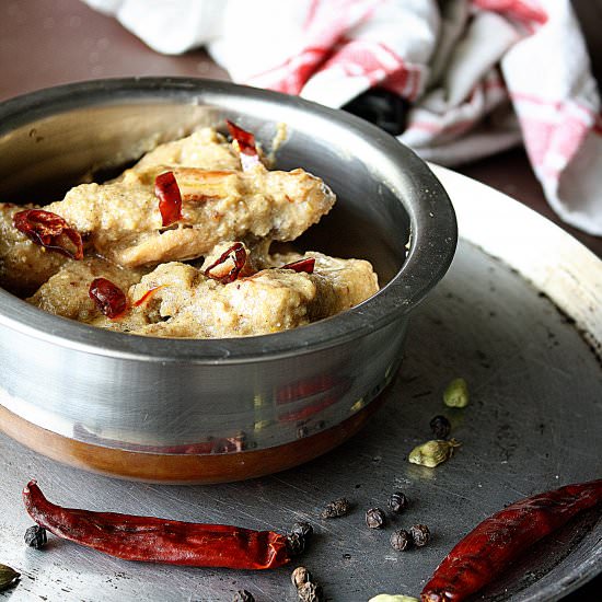 Chicken Rezala - Recipe photo by SatrupasFoodforThought