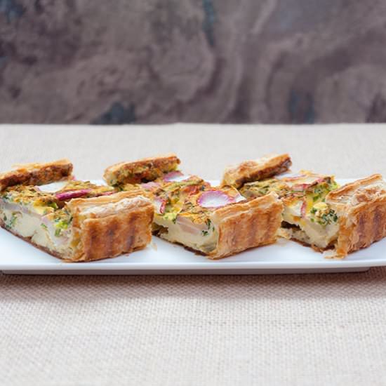 Radish Tart - Recipe photo by Roht