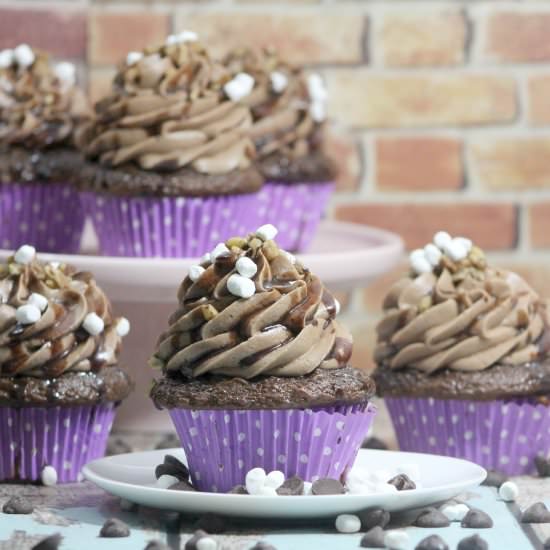 Rocky Road Cupcakes - Recipe photo by Adventures Of Country Divas