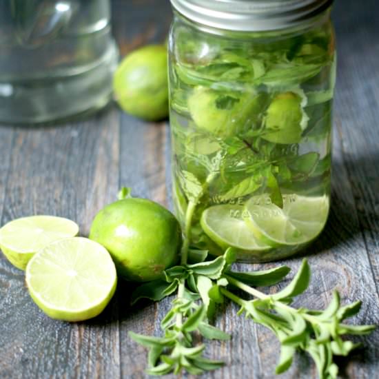 Mojito Infused Vodka (Low Carb) - Recipe photo by MyLifeCookbook
