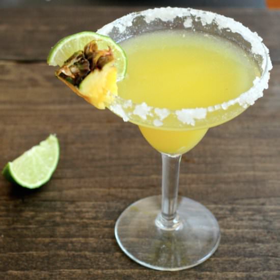 Pineapple Margaritas - Recipe photo by thegirlonbloor