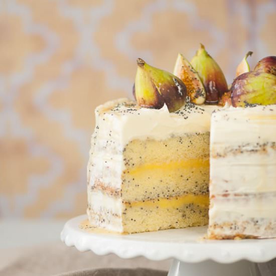 Honey Lemon Poppyseed Cake - Recipe photo by hungryrabbitnyc