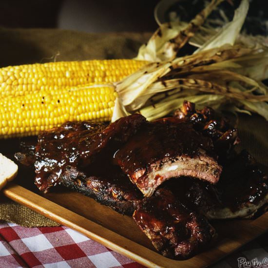 Grilled BBQ Baby Back Ribs - Recipe photo by kita roberts