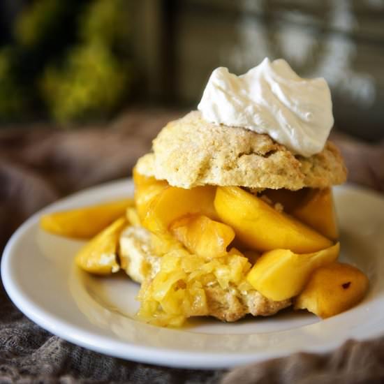 Peach Shortcakes - Recipe photo by kita roberts