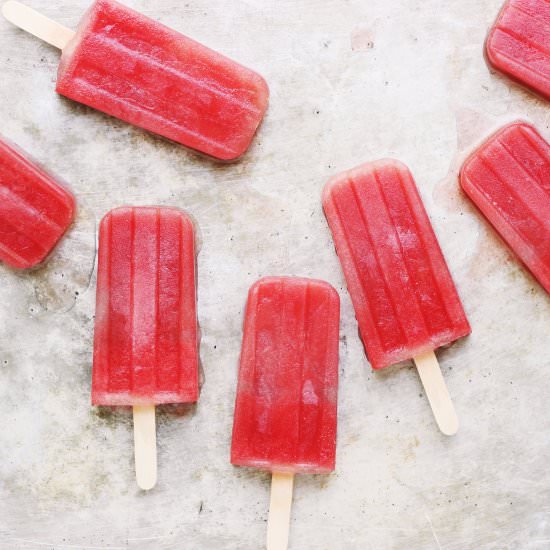 Spicy Ginger Watermelon Popsicles - Recipe photo by withfoodandlove