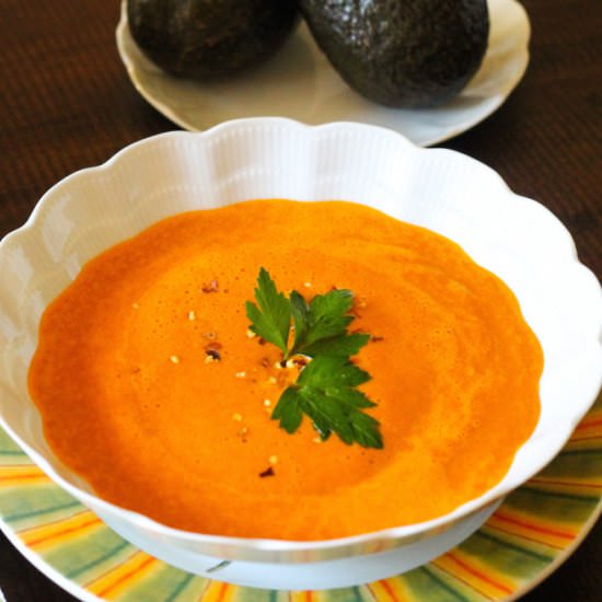 Carrot Ginger Soup - Recipe photo by aforkstale