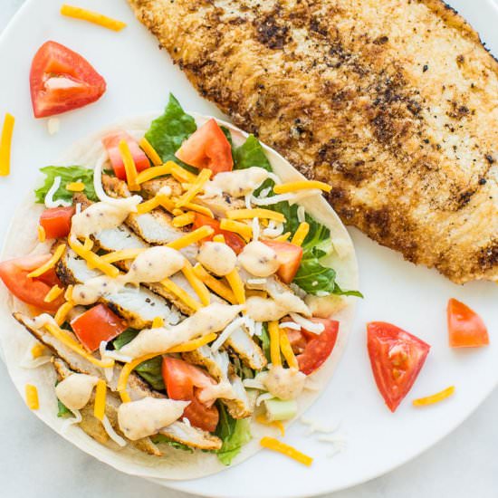 Easy 10-Minute Fish Tacos - Recipe photo by Averie