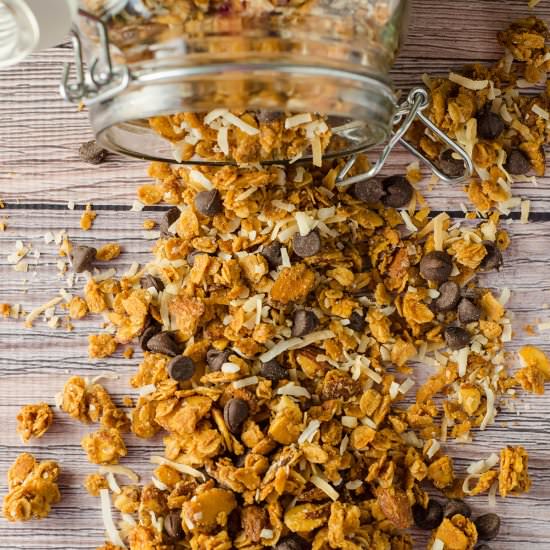 Almond Joy Granola - Recipe photo by freshaprilflours