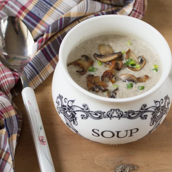 Mushroom Soup - Recipe photo by Spicecounter