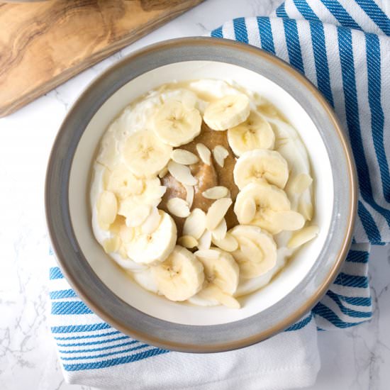 Banana Protein Breakfast Bowls - Recipe photo by kirstywats