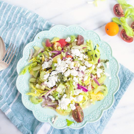 Summer Celery Salad - Recipe photo by Summerfield Delight