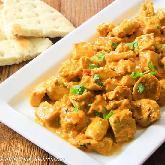 Butter Chicken - Recipe photo by simplyhomecooked